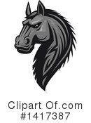 Horse Clipart #1417387 by Vector Tradition SM