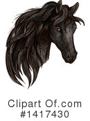 Horse Clipart #1417430 by Vector Tradition SM