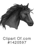 Horse Clipart #1420597 by Vector Tradition SM