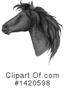 Horse Clipart #1420598 by Vector Tradition SM