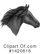 Horse Clipart #1420616 by Vector Tradition SM