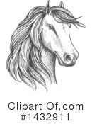 Horse Clipart #1432911 by Vector Tradition SM