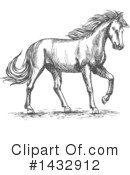 Horse Clipart #1432912 by Vector Tradition SM