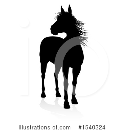 Royalty-Free (RF) Horse Clipart Illustration by AtStockIllustration - Stock Sample #1540324
