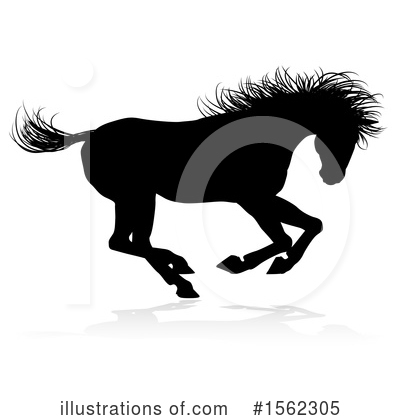 Royalty-Free (RF) Horse Clipart Illustration by AtStockIllustration - Stock Sample #1562305