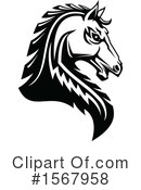 Horse Clipart #1567958 by Vector Tradition SM