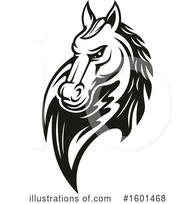 Royalty-Free (RF) Horse Clipart Illustration by Vector Tradition SM - Stock Sample #1601468