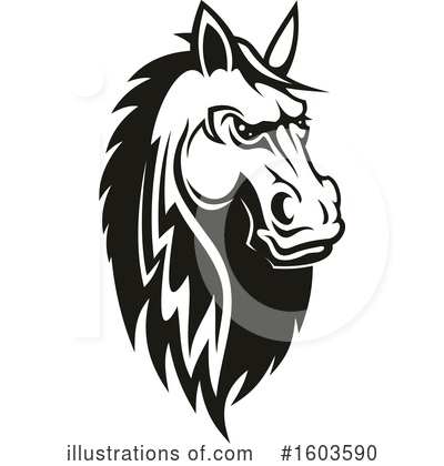 Royalty-Free (RF) Horse Clipart Illustration by Vector Tradition SM - Stock Sample #1603590