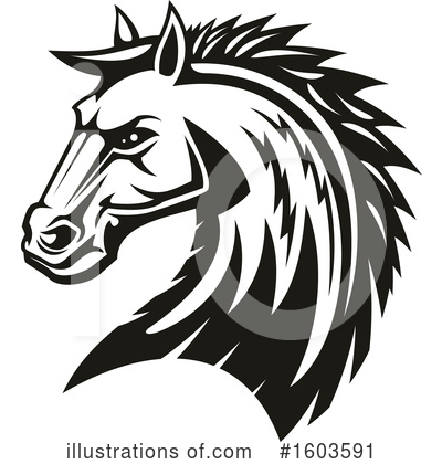 Royalty-Free (RF) Horse Clipart Illustration by Vector Tradition SM - Stock Sample #1603591