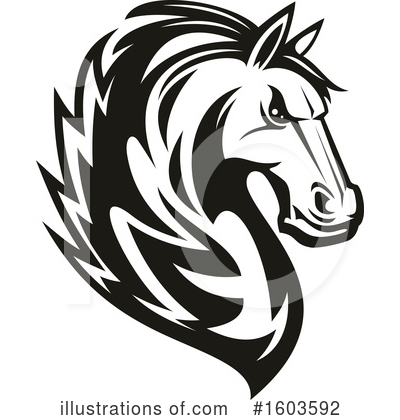 Royalty-Free (RF) Horse Clipart Illustration by Vector Tradition SM - Stock Sample #1603592