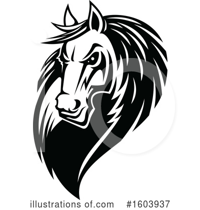 Royalty-Free (RF) Horse Clipart Illustration by Vector Tradition SM - Stock Sample #1603937