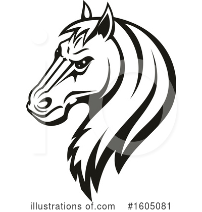 Royalty-Free (RF) Horse Clipart Illustration by Vector Tradition SM - Stock Sample #1605081