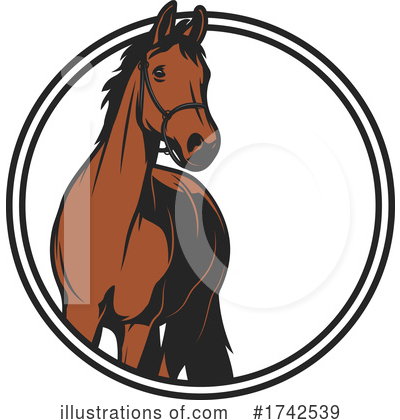 Royalty-Free (RF) Horse Clipart Illustration by Vector Tradition SM - Stock Sample #1742539