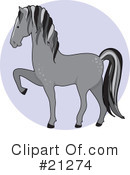 Horse Clipart #21274 by Maria Bell