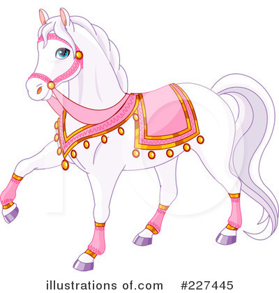 Royalty-Free (RF) Horse Clipart Illustration by Pushkin - Stock Sample #227445