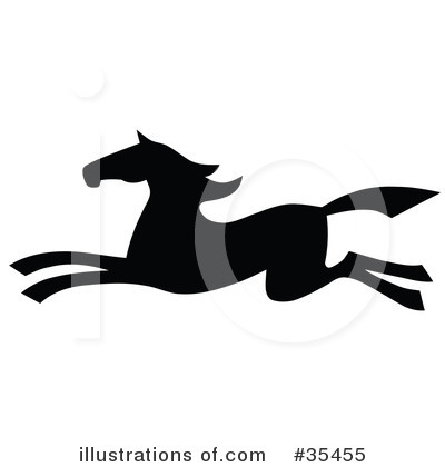 Royalty-Free (RF) Horse Clipart Illustration by C Charley-Franzwa - Stock Sample #35455