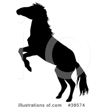 Royalty-Free (RF) Horse Clipart Illustration by dero - Stock Sample #38574