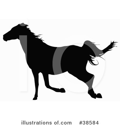 Royalty-Free (RF) Horse Clipart Illustration by dero - Stock Sample #38584