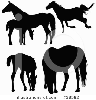 Royalty-Free (RF) Horse Clipart Illustration by dero - Stock Sample #38592