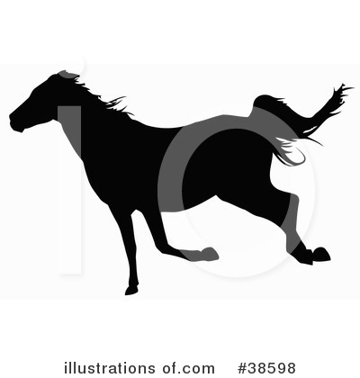 Royalty-Free (RF) Horse Clipart Illustration by dero - Stock Sample #38598
