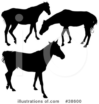 Royalty-Free (RF) Horse Clipart Illustration by dero - Stock Sample #38600