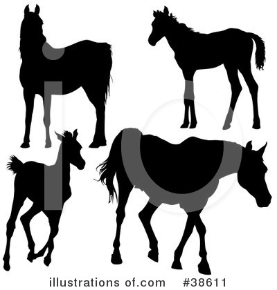 Royalty-Free (RF) Horse Clipart Illustration by dero - Stock Sample #38611
