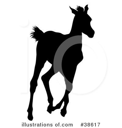 Royalty-Free (RF) Horse Clipart Illustration by dero - Stock Sample #38617