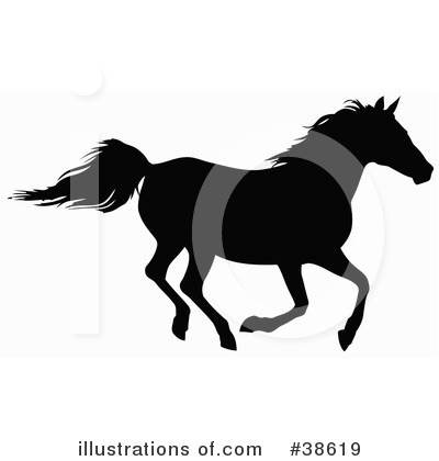 Royalty-Free (RF) Horse Clipart Illustration by dero - Stock Sample #38619