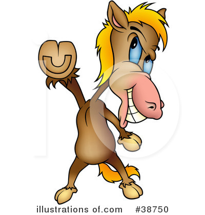 Royalty-Free (RF) Horse Clipart Illustration by dero - Stock Sample #38750