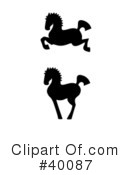 Horse Clipart #40087 by C Charley-Franzwa