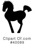 Horse Clipart #40089 by C Charley-Franzwa