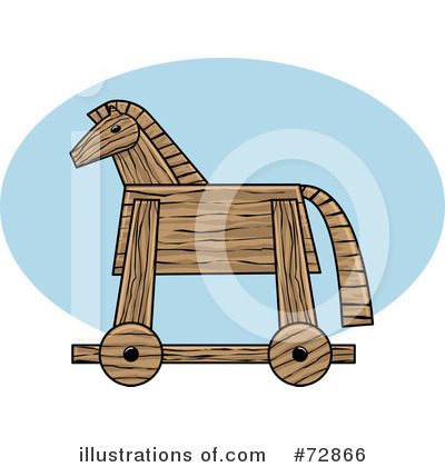 Royalty-Free (RF) Horse Clipart Illustration by r formidable - Stock Sample #72866