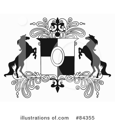 Royalty-Free (RF) Horse Clipart Illustration by C Charley-Franzwa - Stock Sample #84355