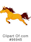 Horse Clipart #96945 by Pushkin