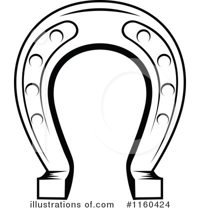 Royalty-Free (RF) Horseshoe Clipart Illustration by Vector Tradition SM - Stock Sample #1160424