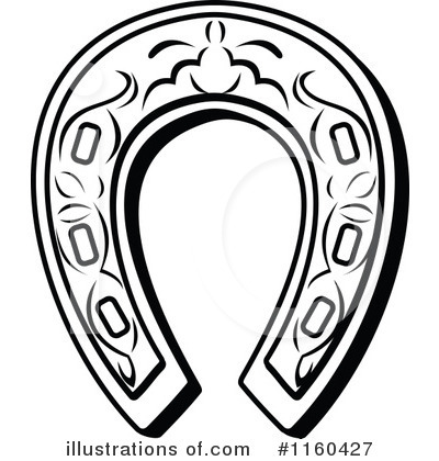 Horseshoe Clipart #1160427 by Vector Tradition SM