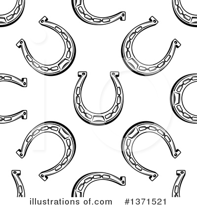Royalty-Free (RF) Horseshoe Clipart Illustration by Vector Tradition SM - Stock Sample #1371521