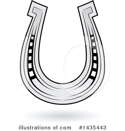 Royalty-Free (RF) Horseshoe Clipart Illustration by cidepix - Stock Sample #1435443