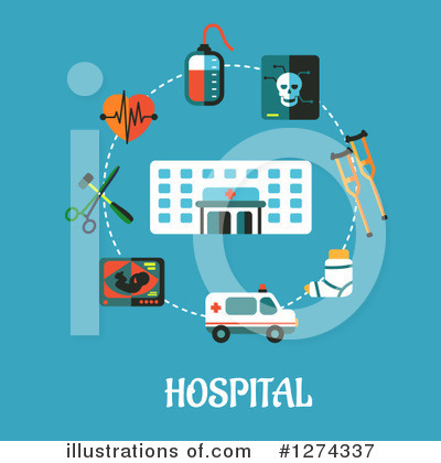 Royalty-Free (RF) Hospital Clipart Illustration by Vector Tradition SM - Stock Sample #1274337