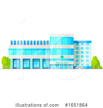 Royalty-Free (RF) Hospital Clipart Illustration by Vector Tradition SM - Stock Sample #1651864