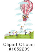 Hot Air Balloon Clipart #1052209 by BNP Design Studio