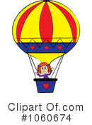 Hot Air Balloon Clipart #1060674 by Pams Clipart