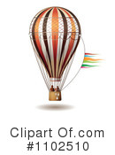 Hot Air Balloon Clipart #1102510 by merlinul