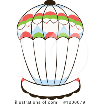 Royalty-Free (RF) Hot Air Balloon Clipart Illustration by Cherie Reve - Stock Sample #1206079