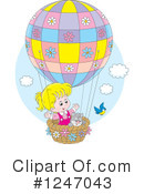 Hot Air Balloon Clipart #1247043 by Alex Bannykh