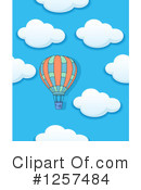 Hot Air Balloon Clipart #1257484 by Vector Tradition SM