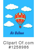Hot Air Balloon Clipart #1258986 by Vector Tradition SM