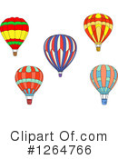 Hot Air Balloon Clipart #1264766 by Vector Tradition SM