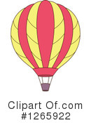 Hot Air Balloon Clipart #1265922 by Vector Tradition SM