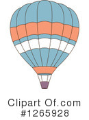 Hot Air Balloon Clipart #1265928 by Vector Tradition SM